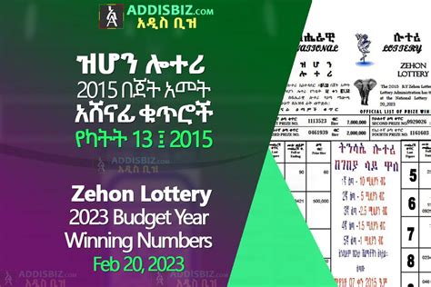 zihon lottery feb 28 2024